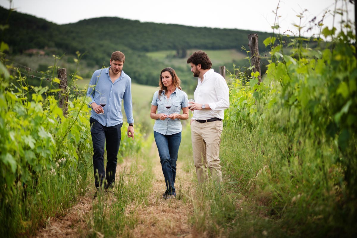 wine tasting at the winery