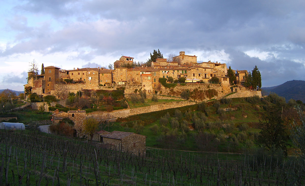 montefioralle street